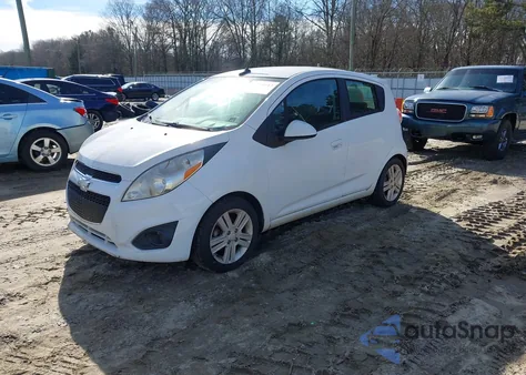 2014 Chevrolet Spark 1Lt Auto z USA, uszkodzony, nr VIN KL8CD6S90EC401904
